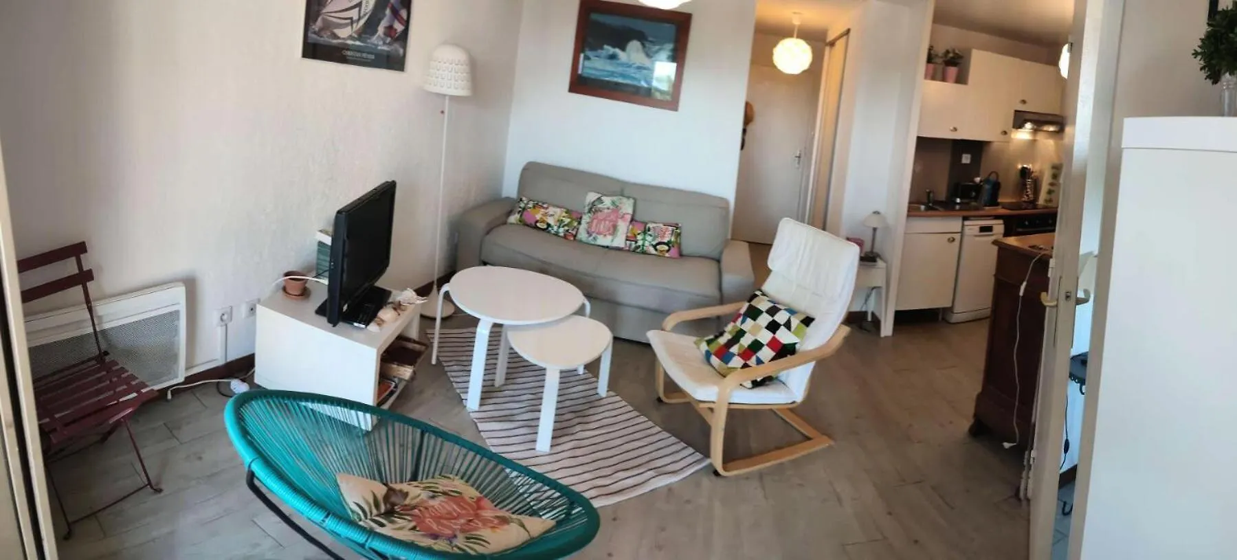 Residence Tartane - Jolie T2 Bis 6 Couchages Vue Mer Mae-9674 식스포즈레스플라지스 아파트